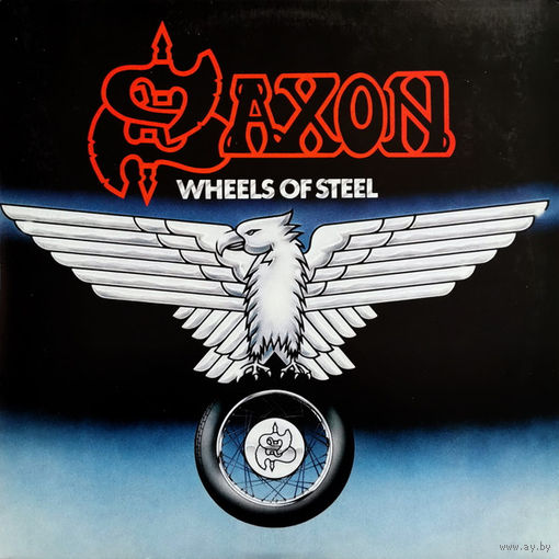 Saxon – Wheels Of Steel, LP, EU 1980