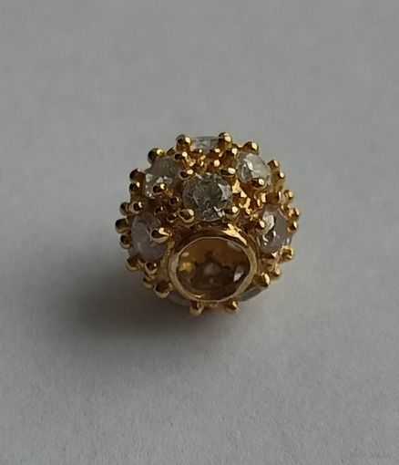 Шарм- подвеска золото, фианиты.