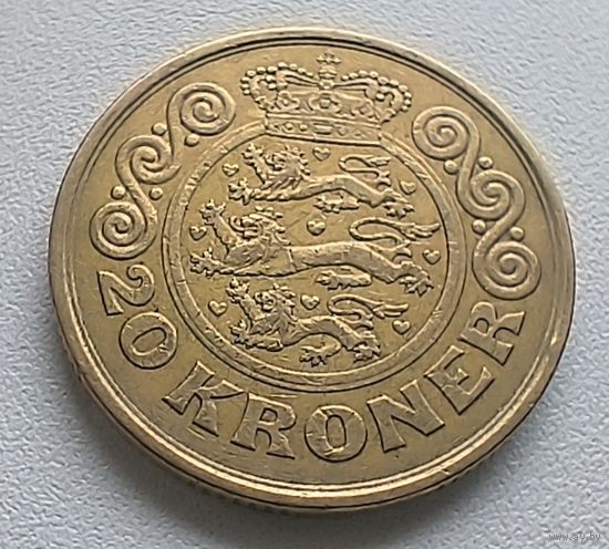 Дания 20 крон, 1994  3-11-8