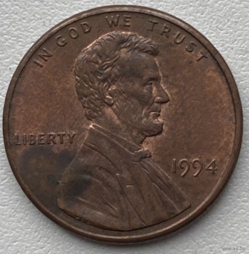 США 1 цент 1994 г.