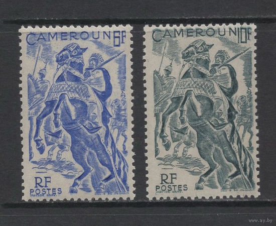 Французский Камерун 1946 Всадник