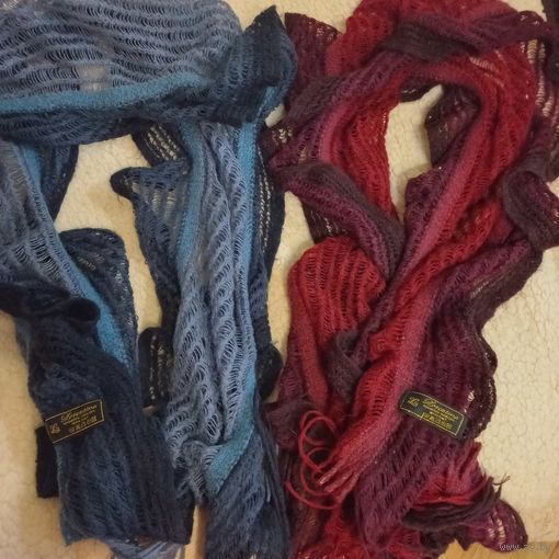 Шарф шерстяной,,мохер  Италия