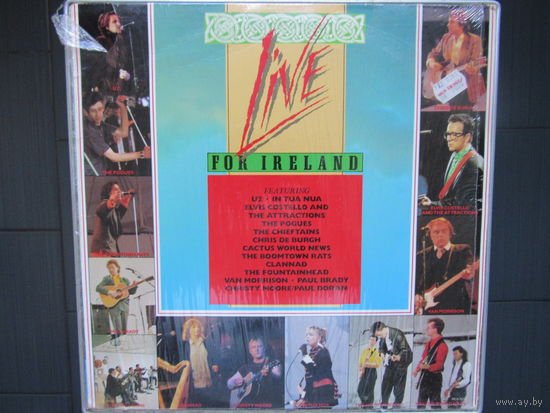 LIVE FOR IRELAND 87 MCA USA NM/NM