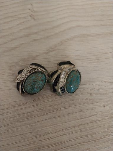 Серьги,клипсы периода СССР.