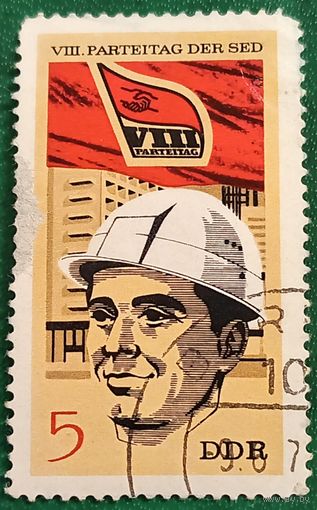 ГДР 1971. VIII съезд Социалистической единой партии Германии