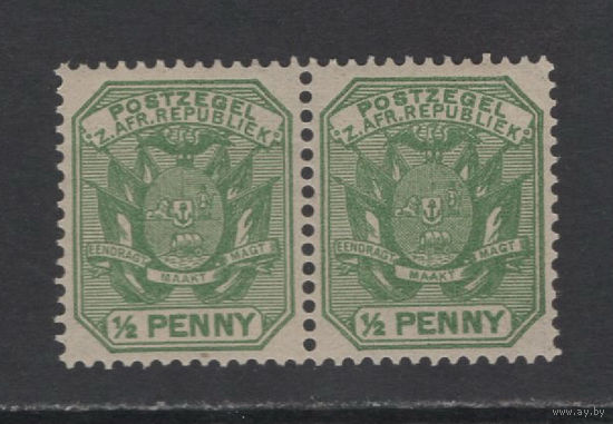 1896 Трансвааль** сцепка SG#216