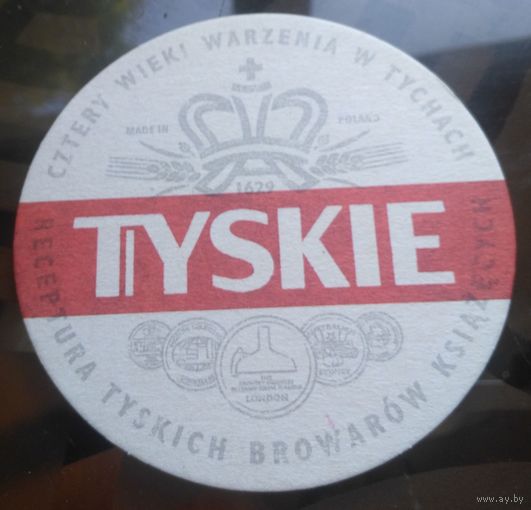 Подставка под пиво Tyskie