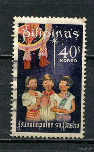 Филиппины - 1968 - Рождество 40S - [Mi.864] - 1 марка. Гашеная.  (LOT Fo32)-T10P33