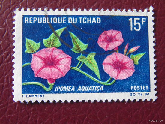 Чад  1969 г.  Флора.