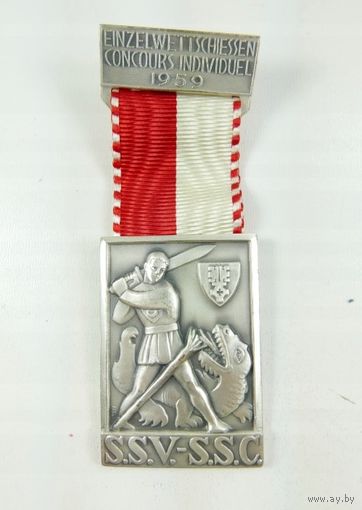 Швейцария, Памятная медаль 1959 год. (М169)