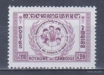 [2211] Лаос 1959. Дети.Защита прав детей. MNH