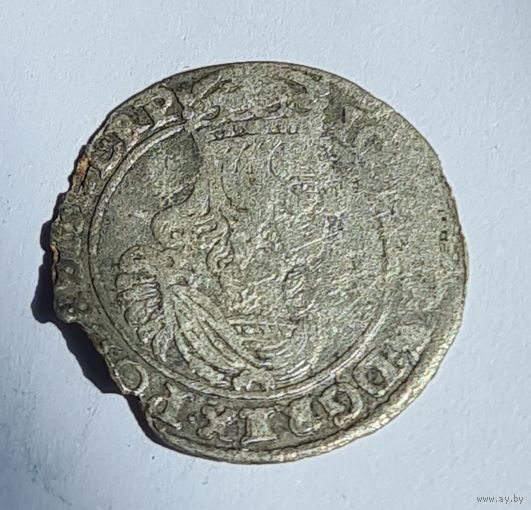 6 грошей 1662 год