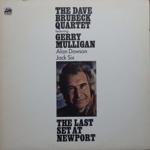 The Dave Brubeck Quartet Featuring Gerry Mulligan, Alan Dawson, Jack Six – The Last Set At Newport, LP, USA 1972