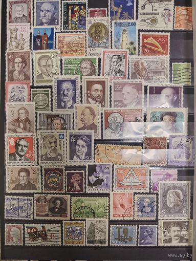 Лот гашенных марок мира 2