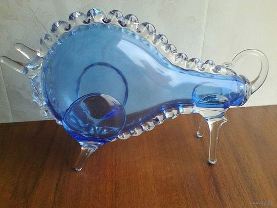 Статуэтка - "ЗУБР" - Стекло.