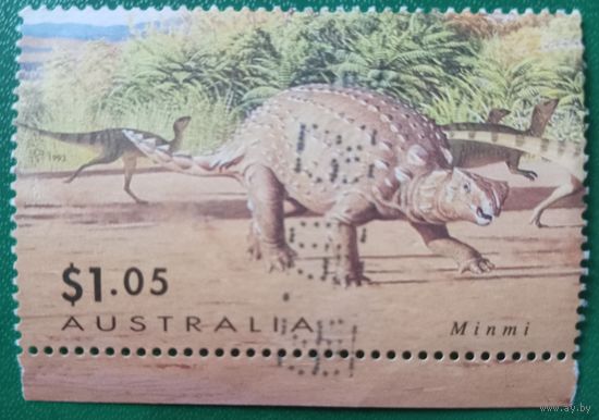 Австралия 1993. Динозавры. Minmi