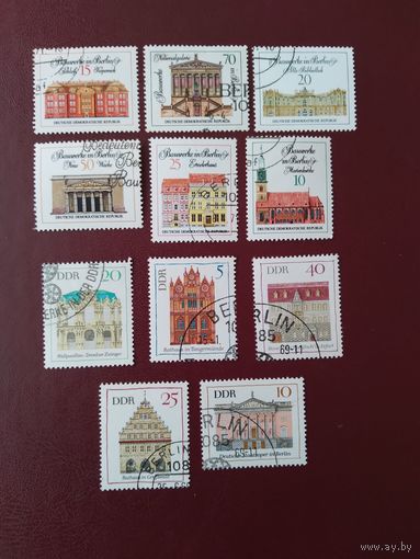ГДР. 1969 г. Архитектура.