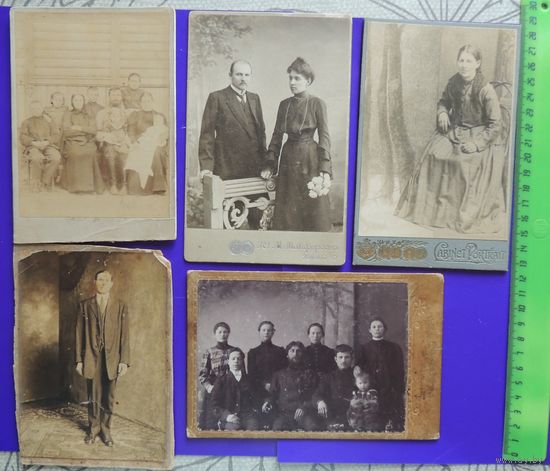 Фото кабинет-портреты,РИ, до 1917 г.