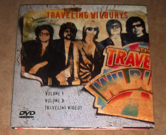 Traveling Wilburys – Volume 1 / Volume 3 / Traveling Videos 2005 (2 x Audio CD + DVD Video) George Harrison, Jeff Lynne, Roy Orbison, Bob Dylan, Tom Petty