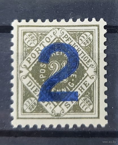 Германия Баден Вюртемберг 1919 Mi.257 полная серия