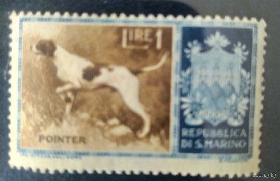 Сан-Марино 1956 Охотничьи  собаки 1 из 10.