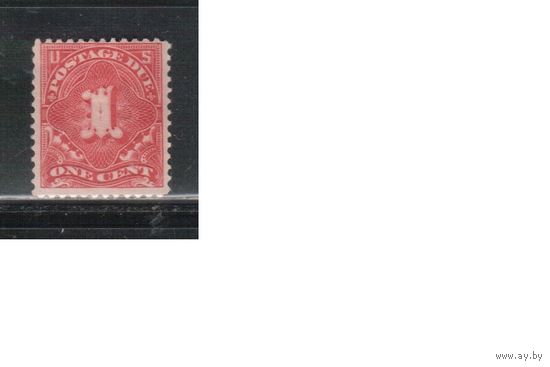 США-1895, (Мих.22),   *  , Доплатные  марки