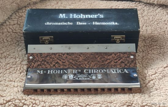 Губная гармошка Hohner s Double Bass Chromatica Harmonica