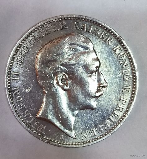 3 марки 1910 Вильгельм