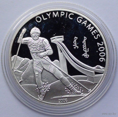 Монголия 500 тугриков, XX зимние Олимпийские игры, Турин 2006 г.