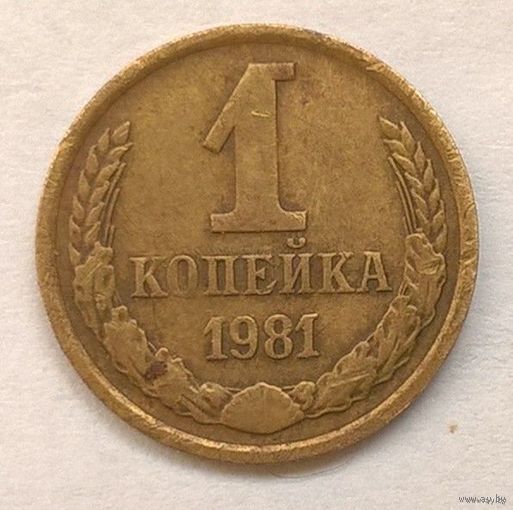 1 копейка 1981 год