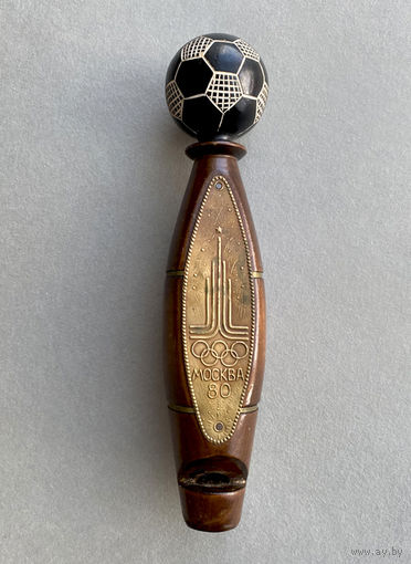 Свисток- дуделка Москва Олимпиада-1980
