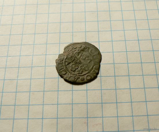 Шиллинг 1577 Вольный Город Рига