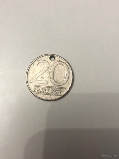 20 польских злотых 1988 года