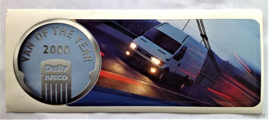 Наклейки IVECO Daily Van of the Year