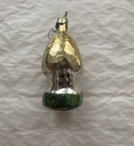 Елочная игрушка. Домик.