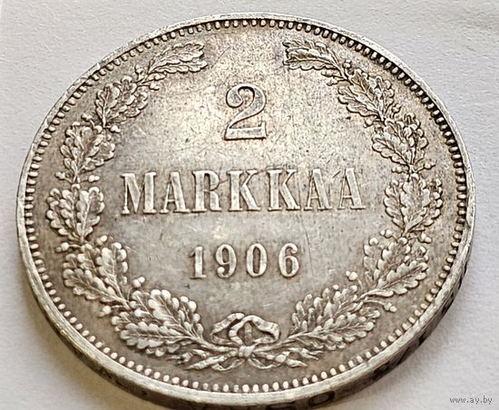 2 марки 1906 для Финляндии. Тираж:	226091 шт.