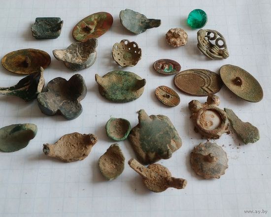 Щитки перстней