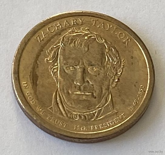 1 доллар, 12-й президент США Закари Тейлор