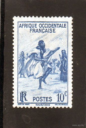 Франция.Колонии.Мавритания.Армия.Тане ц.1947