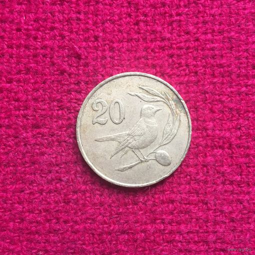 Кипр 20 центов 1983 г.