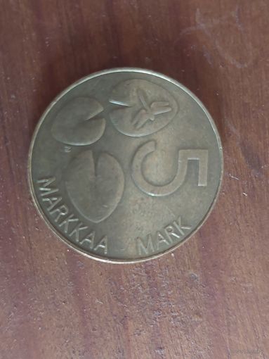 5 марок финляндия 1993