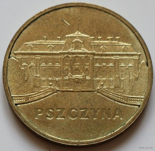 Польша 2 злотых 2006 год "Древние города Польши - Пщина"