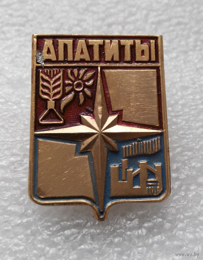 Значок. Апатиты #0923