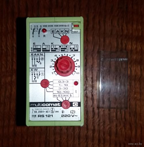 Реле времени RS121 220v Multicomat (Swiss)