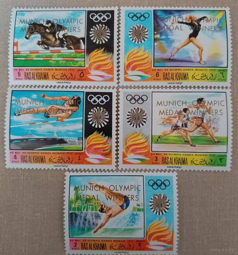 Расс аль Хайма. ОИ 1972. Победители.