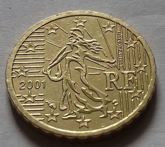10 евроцентов, Франция 2001 г.