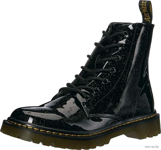 Dr. Martens Luana coated glitter black ботинки размер US6/UK/4/EU37