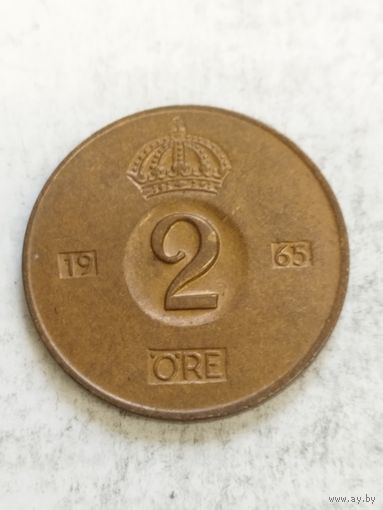 Швеция 2 оре 1965