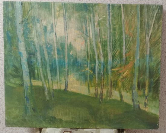 Масло, мешковина грунтованная 800х1000