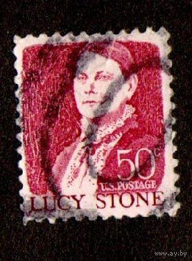 Марка США- "Lucy Stone",США 1968г. Люси Стоун боролась за отмену смертной казни и за равноправие женщин.